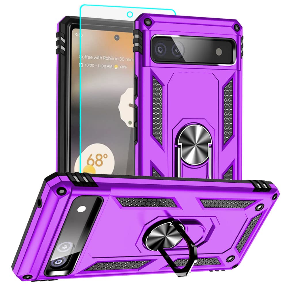 Amazon.com: Auzuoton Google Pixel 6a Phone Case, Military Grade